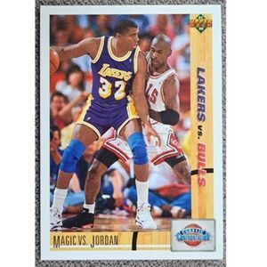 1991-92 MICHAEL JORDAN UD CLASSIC CONFRONTATION CARD